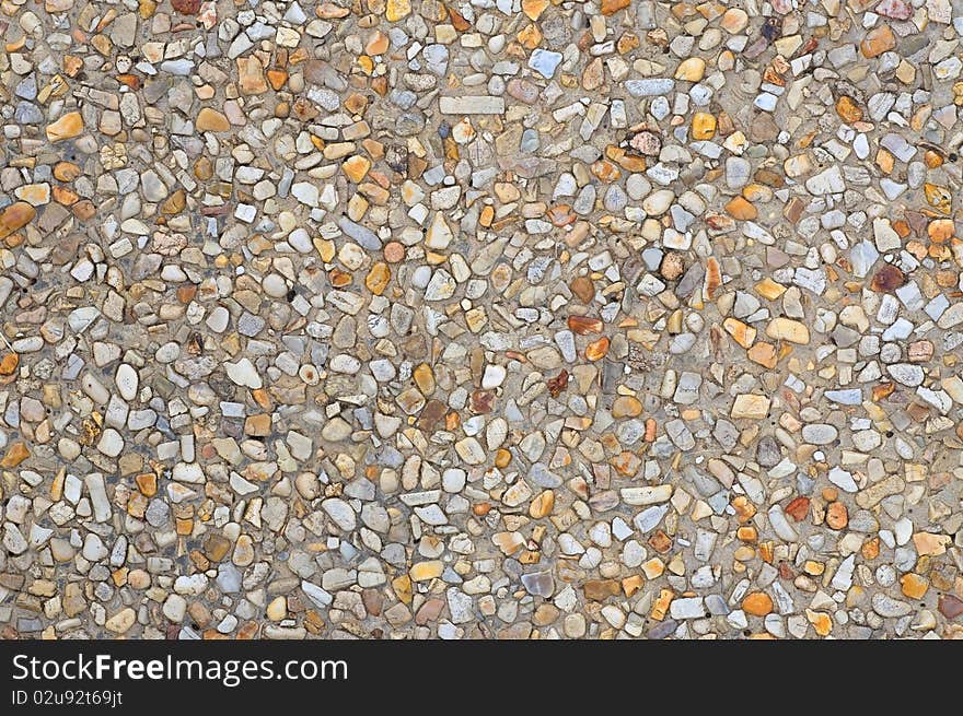 This picture is the stone wall texture