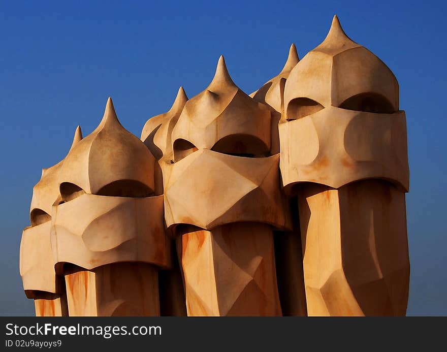 La pedrera hous detail