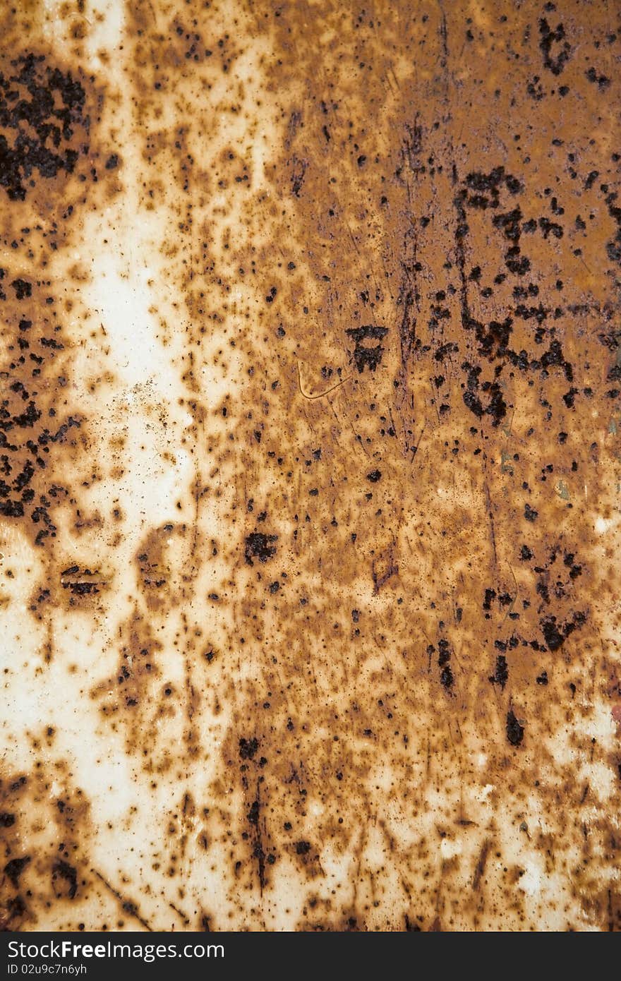 Full Frame of Rusty Material