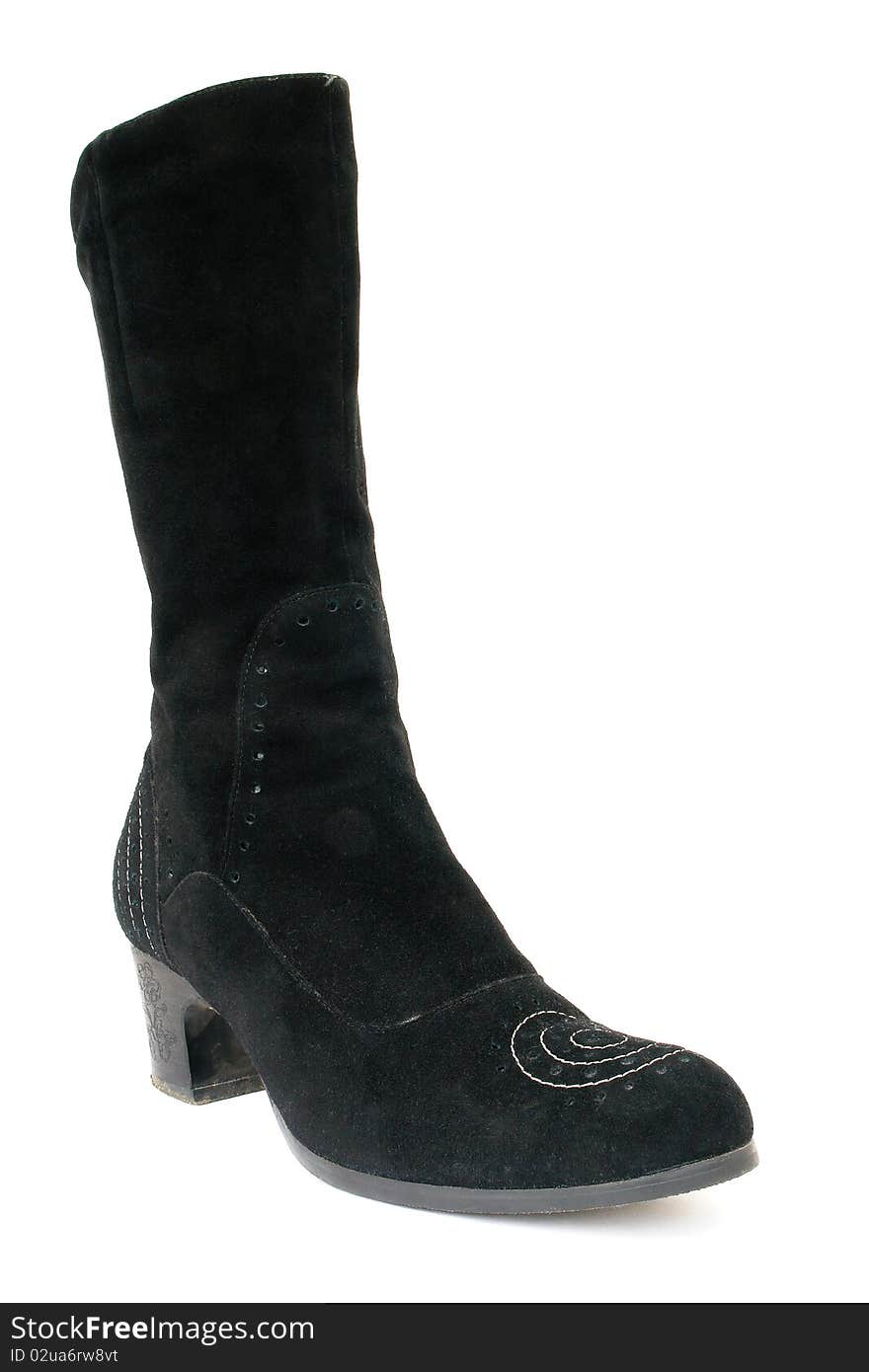 Black female boots