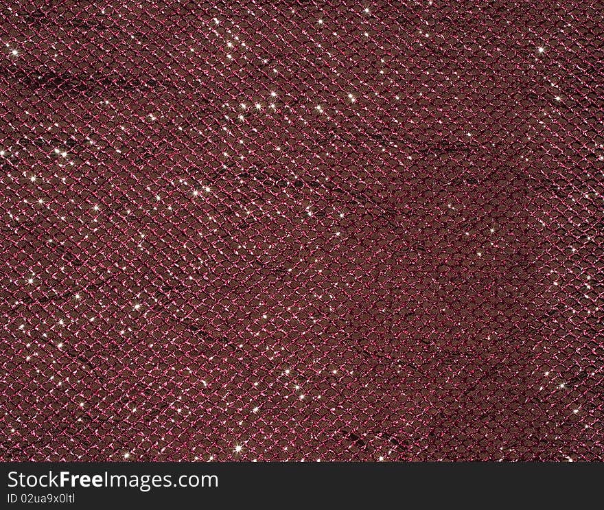 Abstract Red Fabric Texture