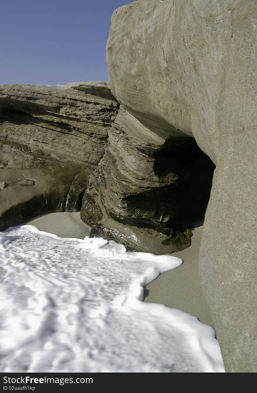 At The Beach In The Gulf Of California