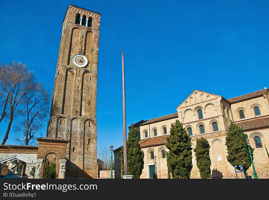 Santa Maria e Donato Church at Murano, Italy