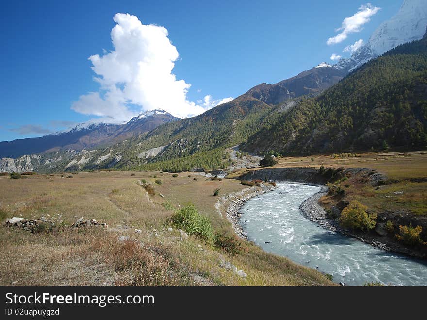 View of Annapurna, Nepal