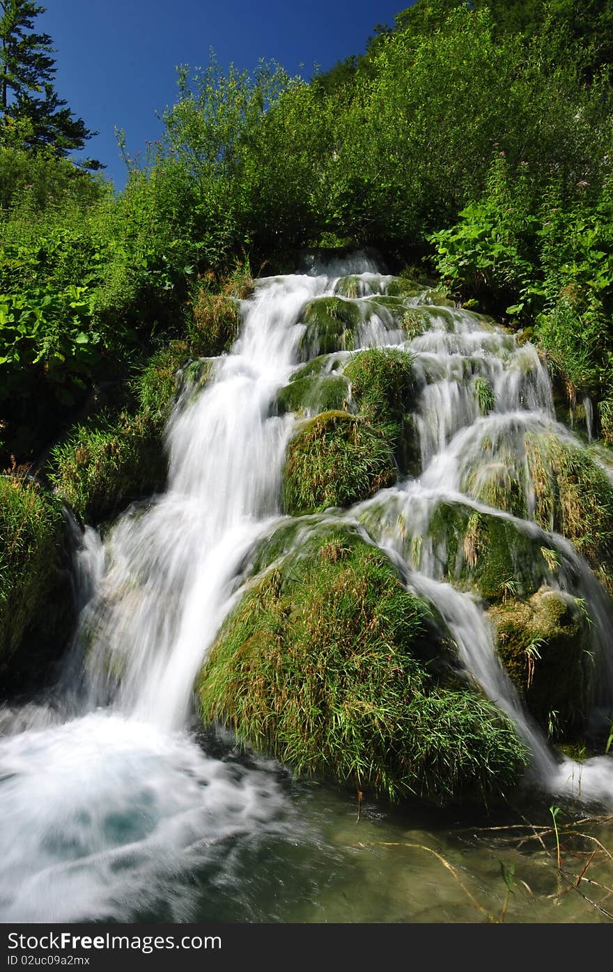 Plitvice Waterfall