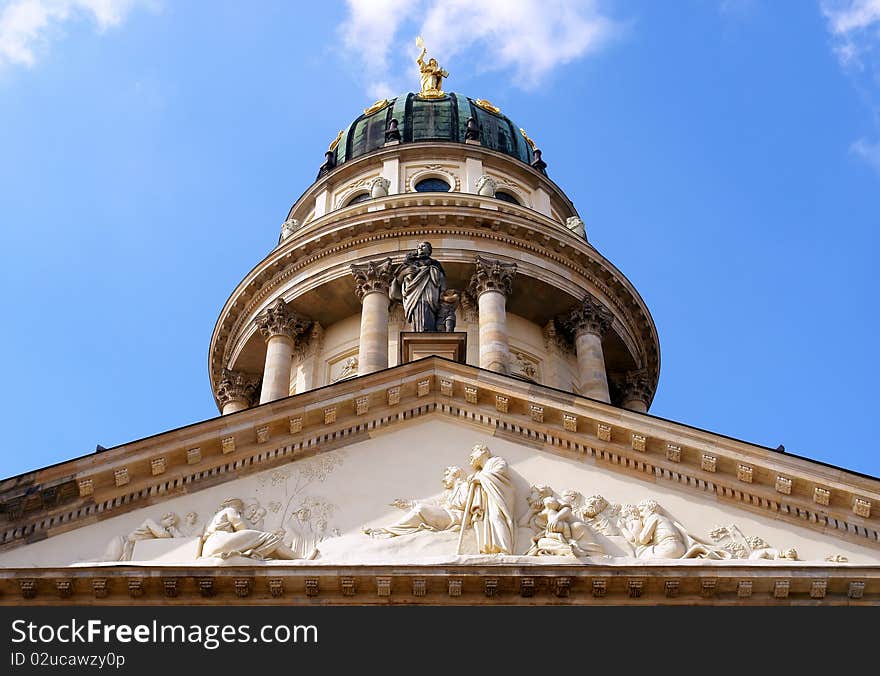 Konzerthaus hall, domme detail, berlin