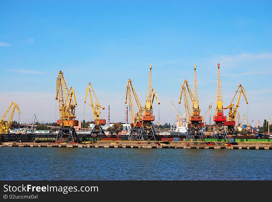 Mooring Of Trading Port