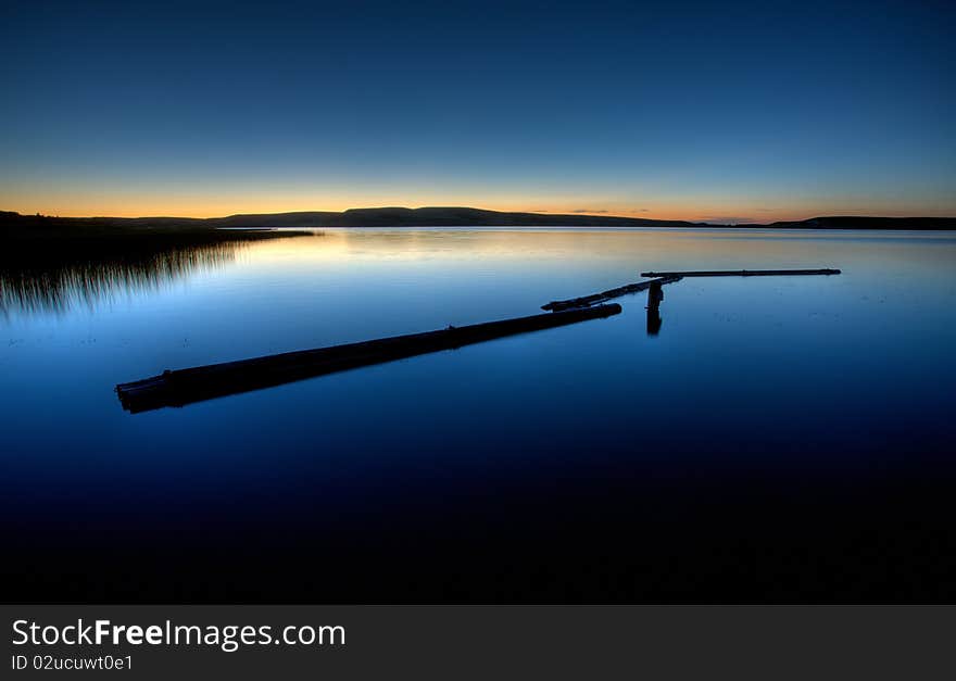 Northern Lake Evening