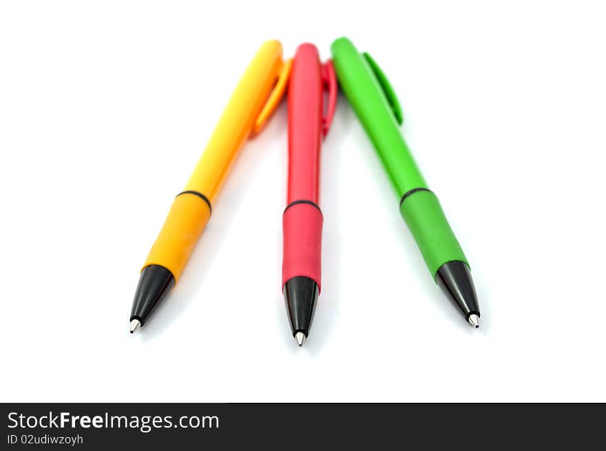 Colored pens