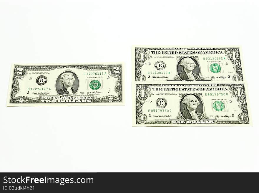 Exchange of dollars.