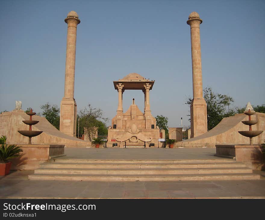 Amar jawan jyoti is a tribute to valorious sons of rajasthan, india for their martyrdom for country. unique feature of this construction is the hand chiseling of 1000 ton of stone. Amar jawan jyoti is a tribute to valorious sons of rajasthan, india for their martyrdom for country. unique feature of this construction is the hand chiseling of 1000 ton of stone.