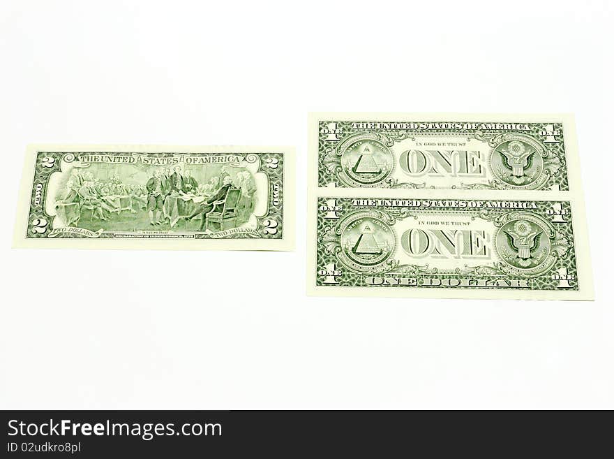 Exchange of dollars.