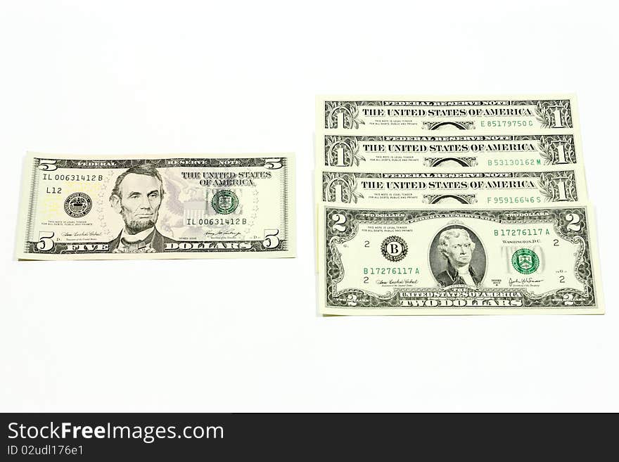 Exchange of dollars.