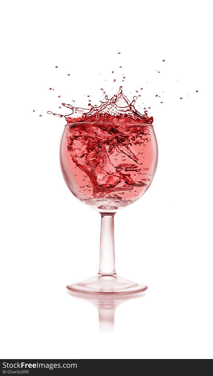 WIne splash