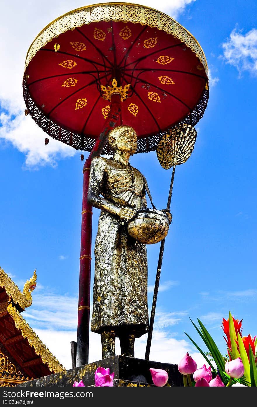 Kuba Srivichai Monuments in wat Pa Sing