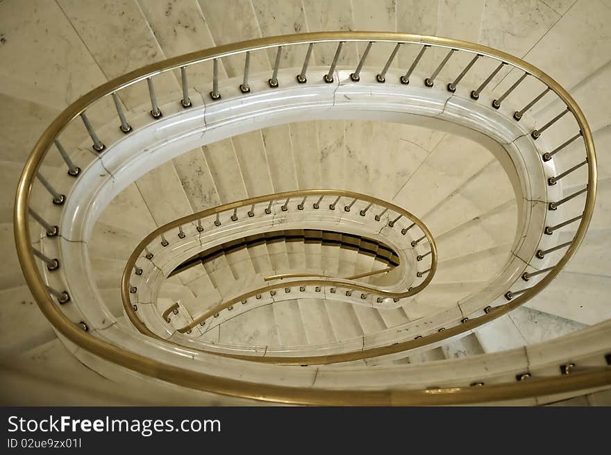 Corkscrew stairs