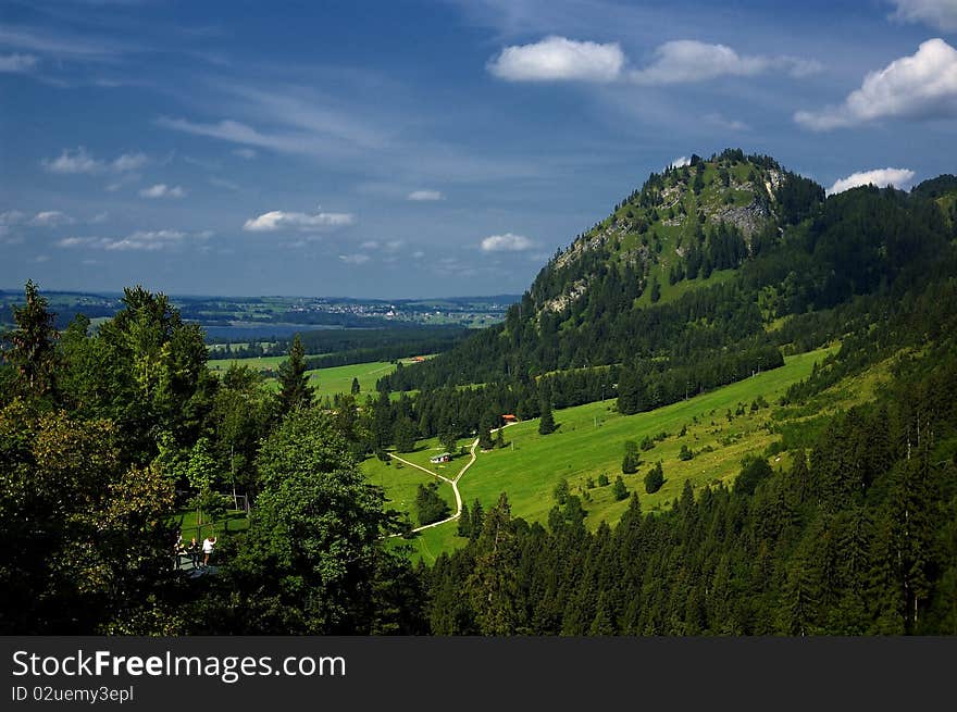 Hohenschwangau panorama