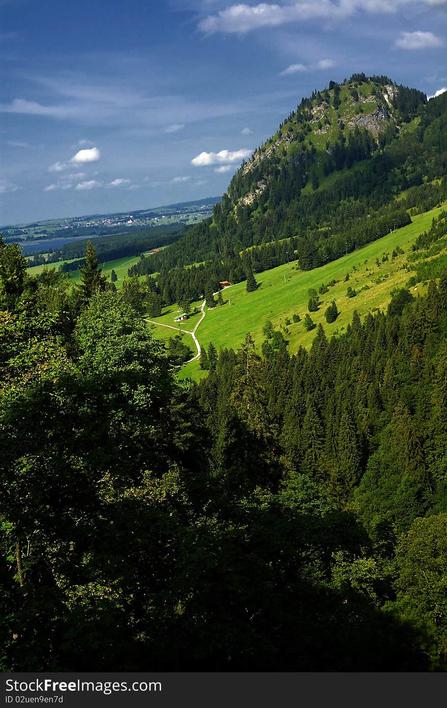 Hohenschwangau panorama