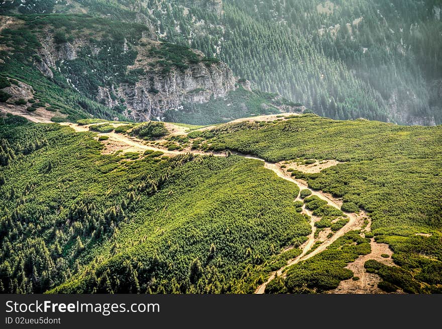 Ceahlau mountains