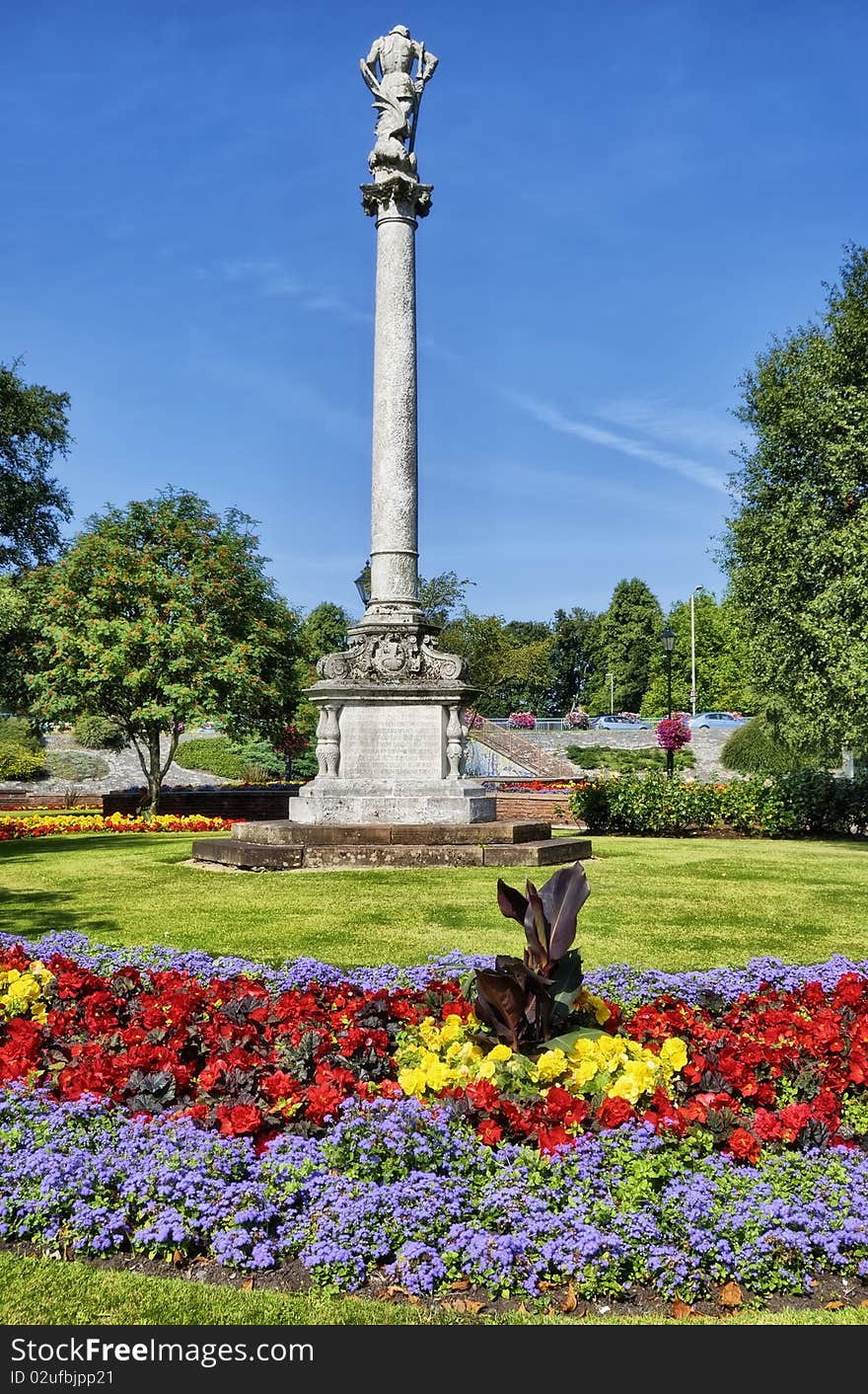 Monument in Hardwicke Circus, Carlisle