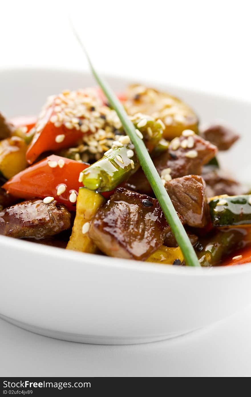 Meat with Vegetables