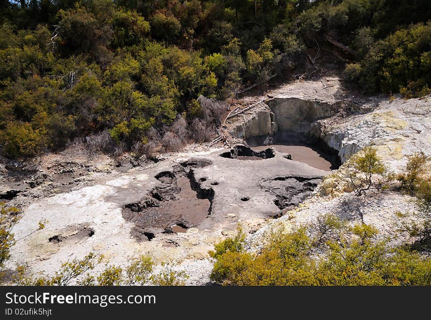 Devil s Ink Pots, Wai-O-Tapu