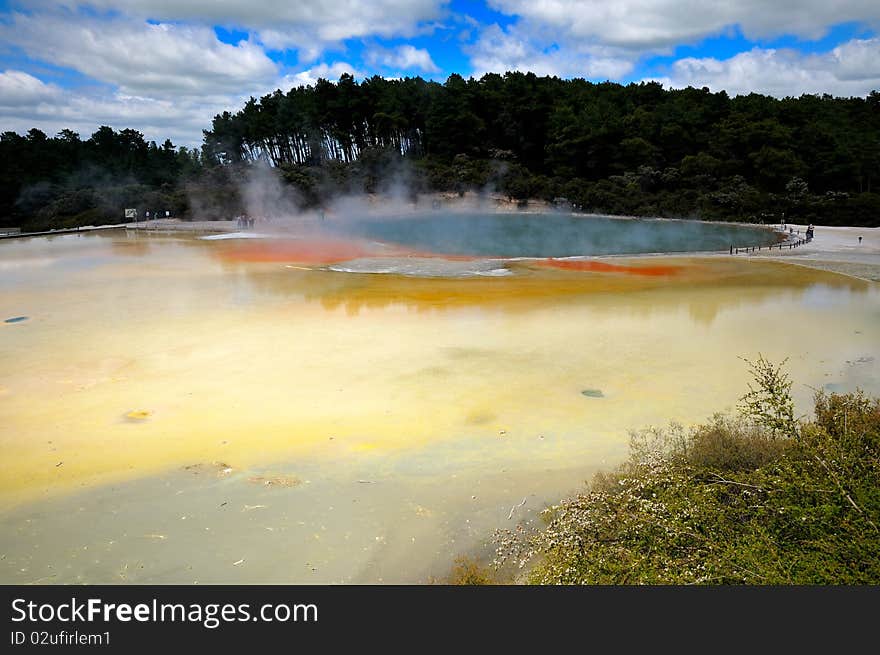 Artist s Palette, Wai-O-Tapu