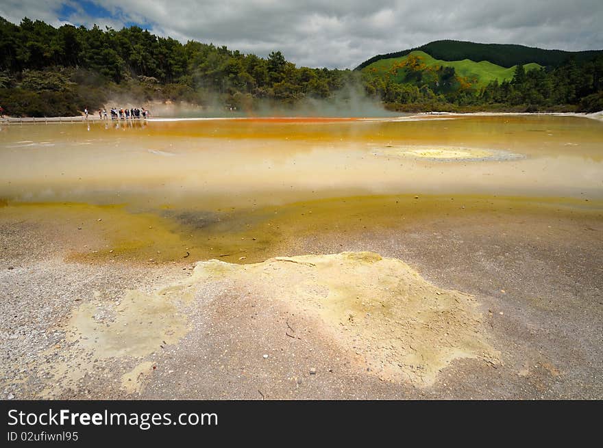 Artist s Palette, Wai-O-Tapu