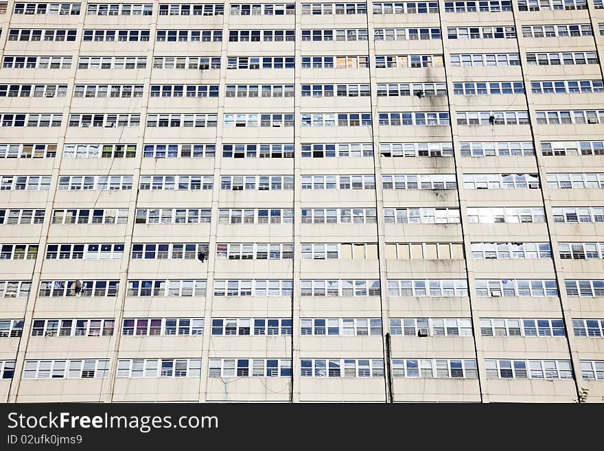 Project building in Chicago - Division Avenue.