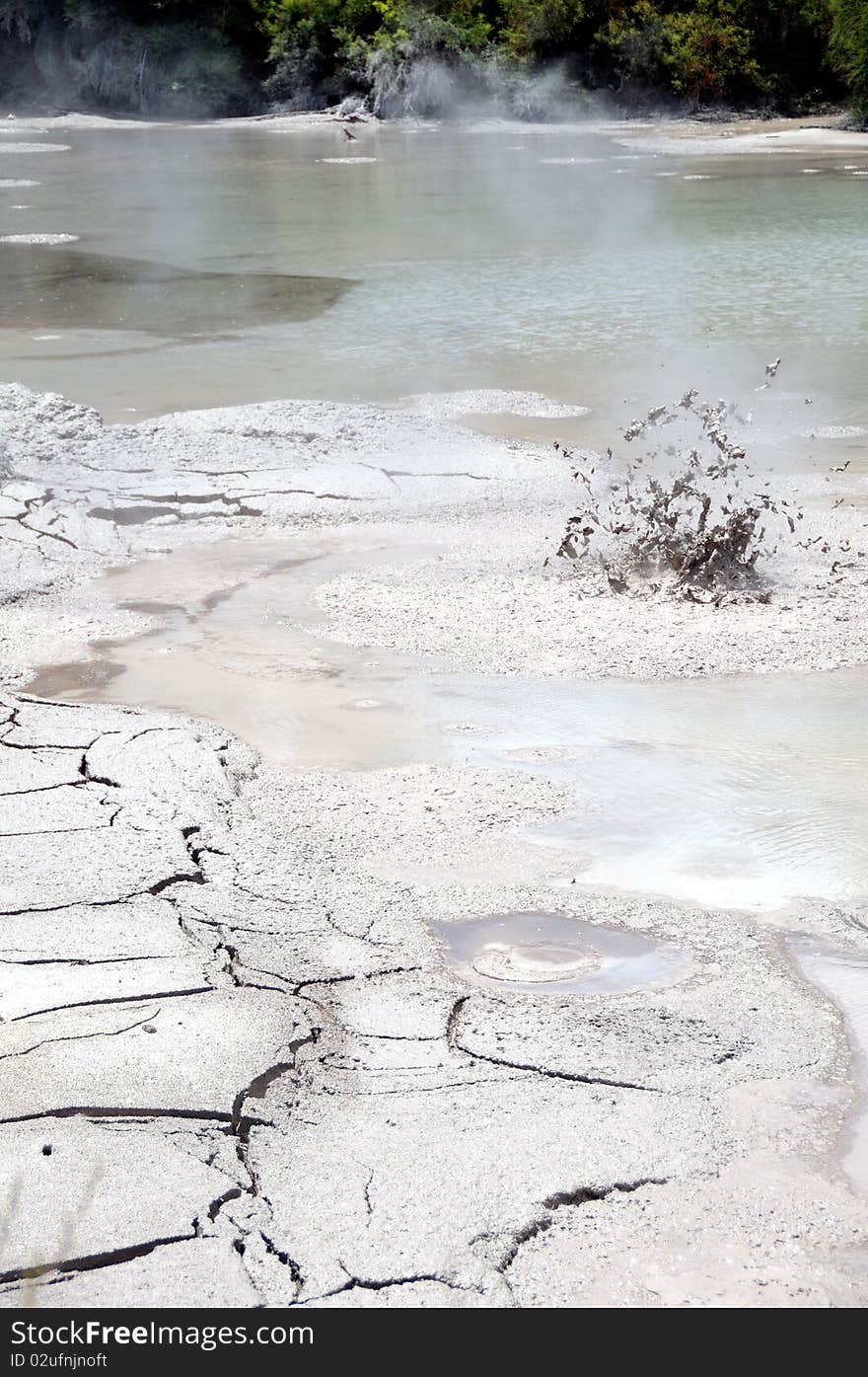 Wai-O-Tapu Thermal Wonderland, Rotorua, New Zealand. Wai-O-Tapu Thermal Wonderland, Rotorua, New Zealand