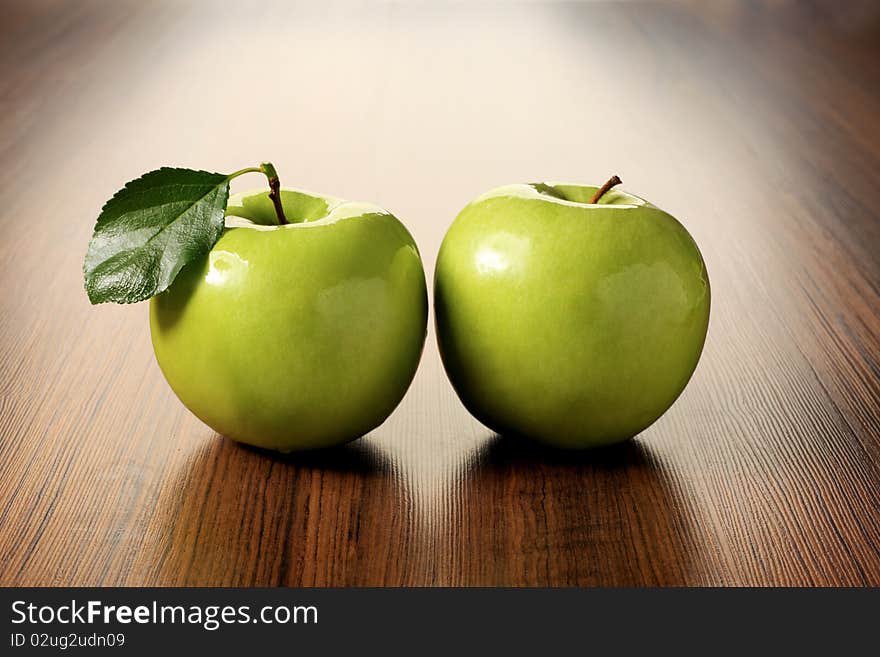 Green apples