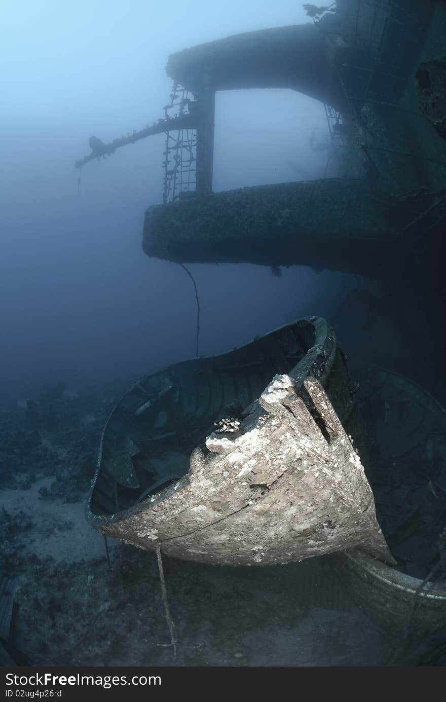 Lifeboats Resting On The Seabed