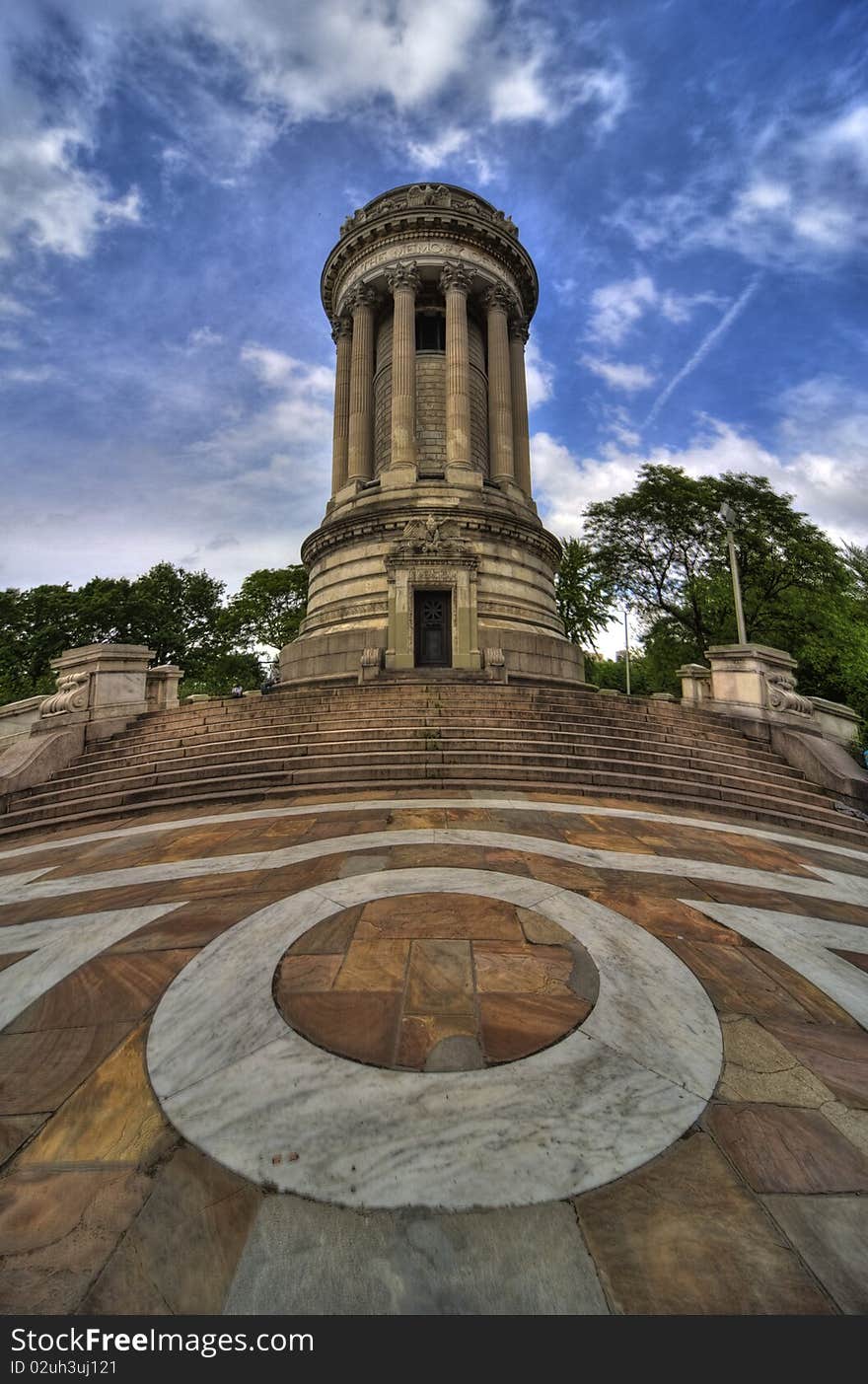 Soldier and sailor monument