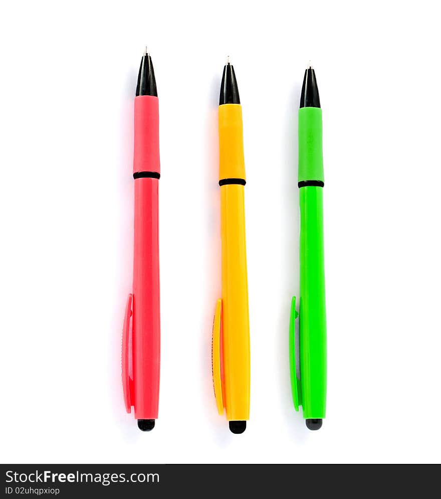 Colored pens