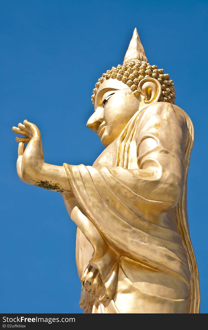 Buddha statue in Thailand.