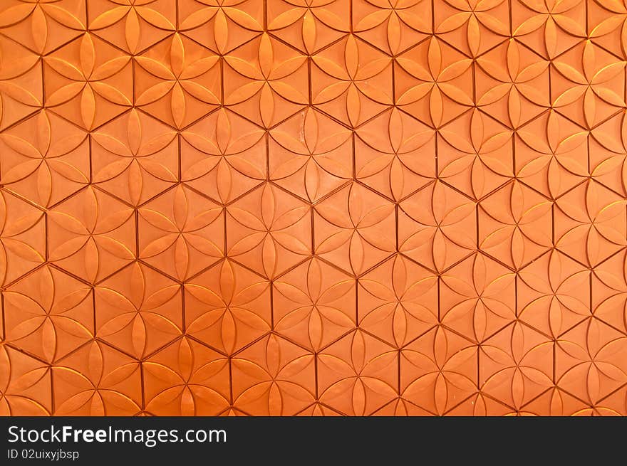 This is the texture of orange metal at resort in thailand. This is the texture of orange metal at resort in thailand