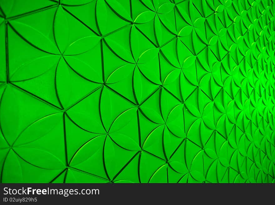 Green Metal Background