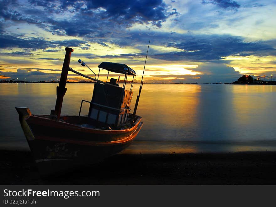 Boat On The Sea