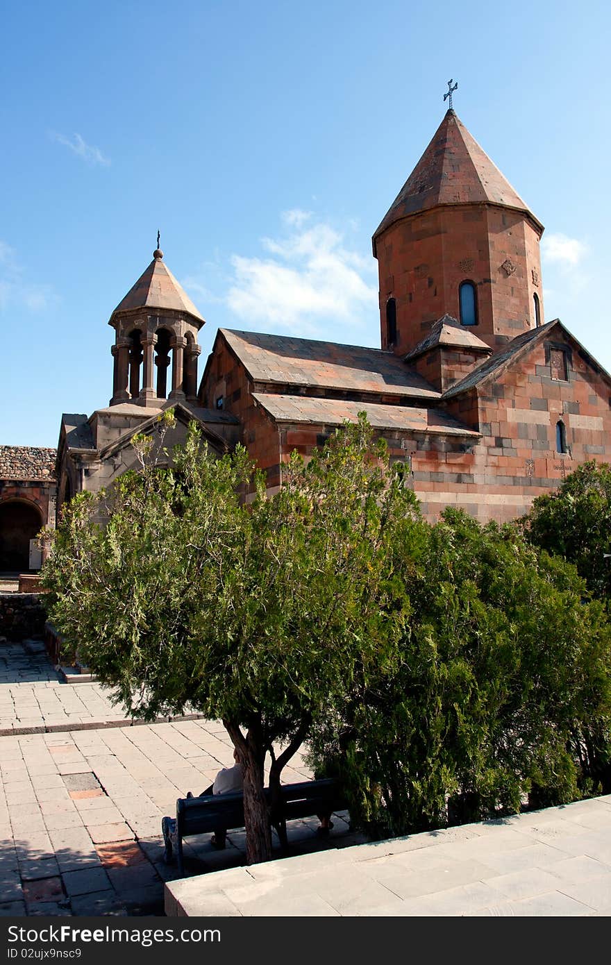 Inside of Armenian ancient monastery. Inside of Armenian ancient monastery