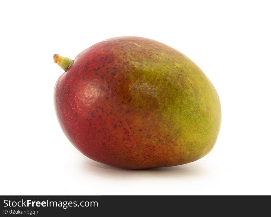 Mango isolated on white