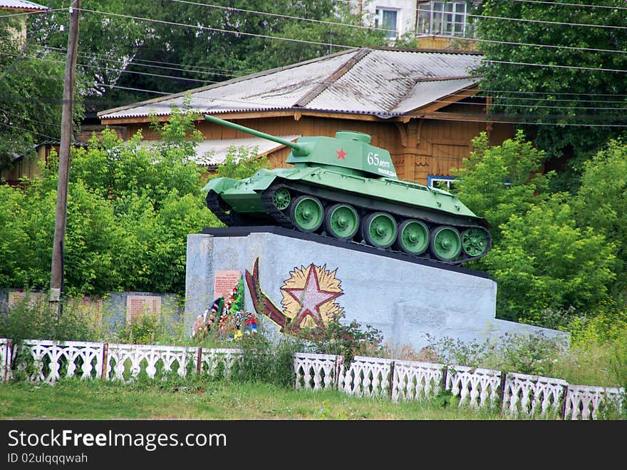 The Soviet tank of times of the second world war. The Soviet tank of times of the second world war