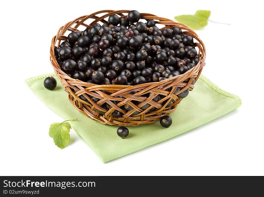 Basket of black currant