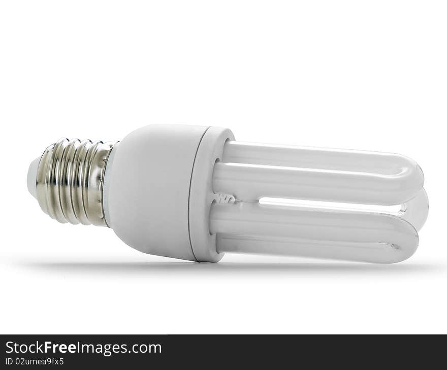 Saving lamp (clipping path)