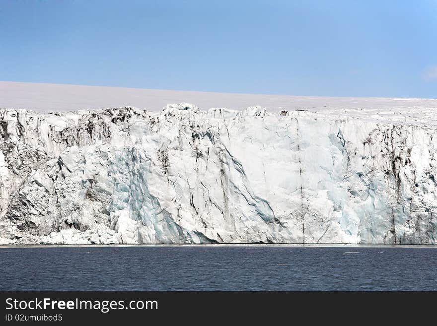 Arctic Glacier Landscape (Spitsbergen)