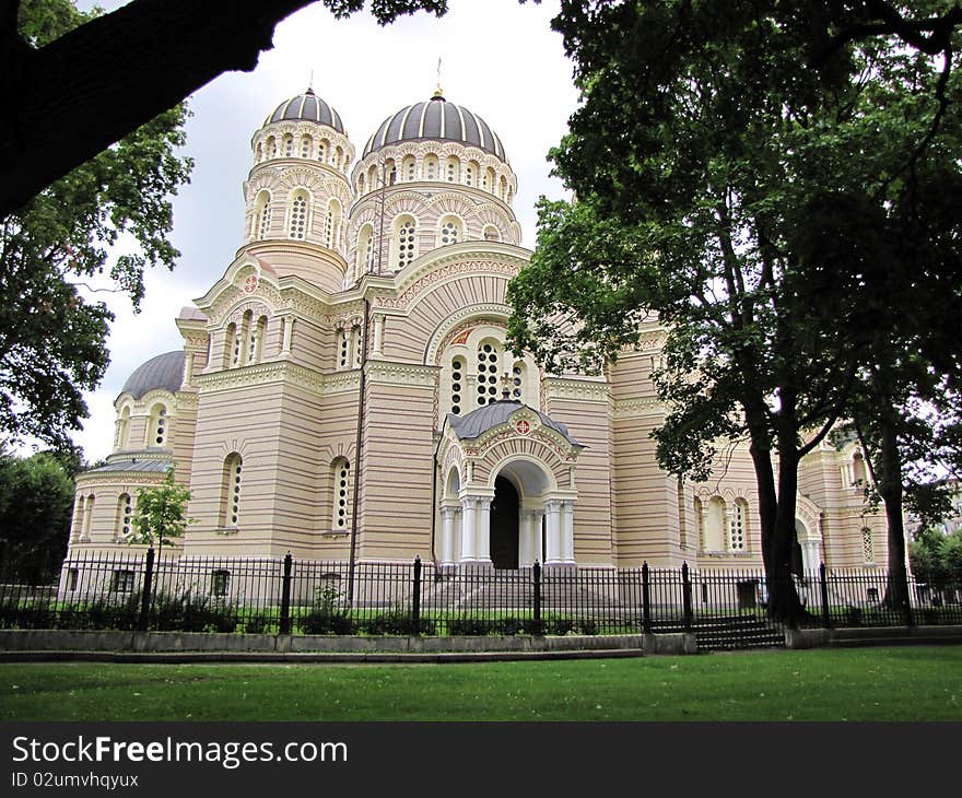 Orthodox Church in Riga, Latvia