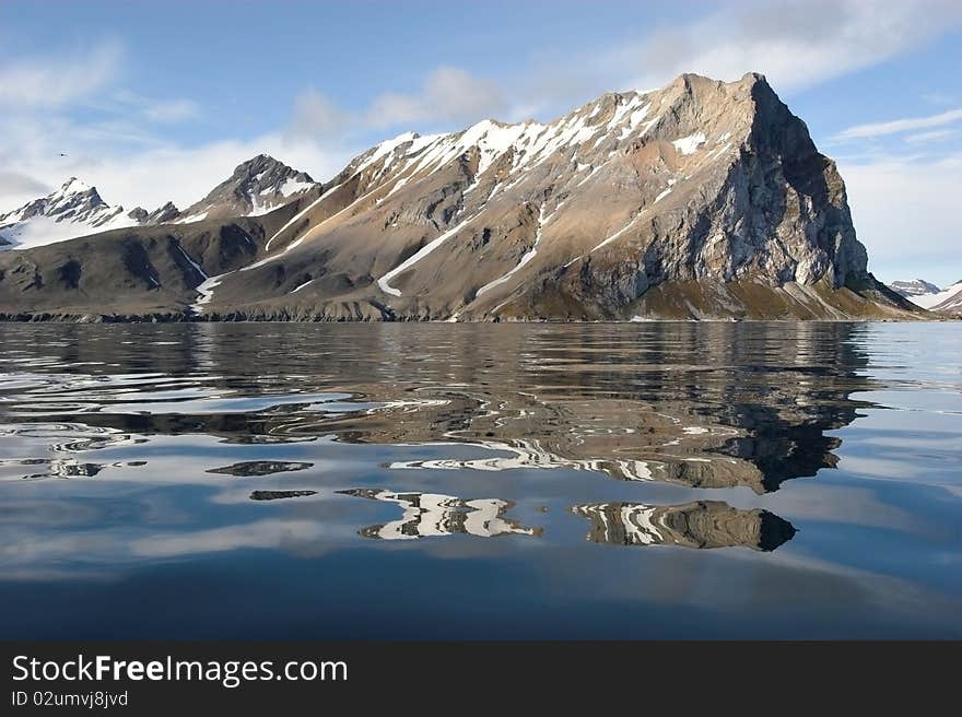 Arctic Mountain Landscape