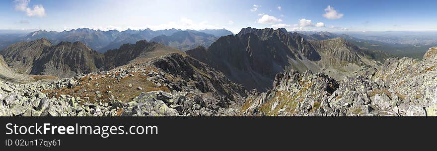 Mountain Landscape - PANORAMA