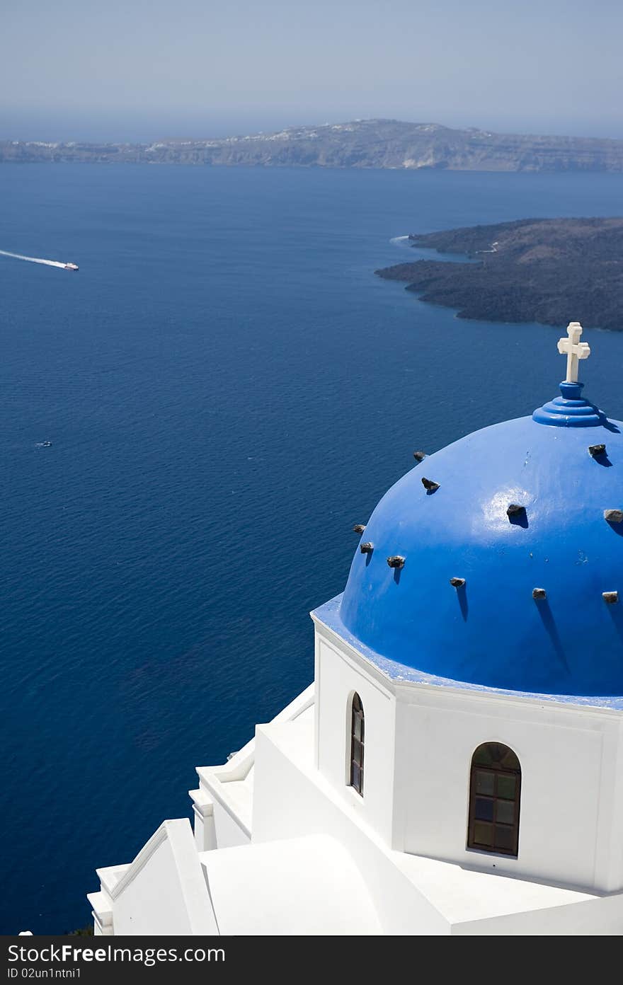 Church bells on Santorini island