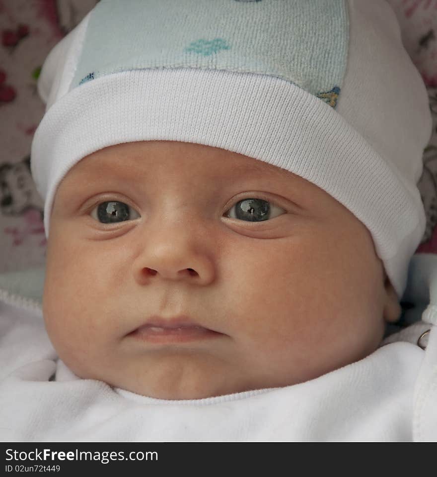 Baby in cap