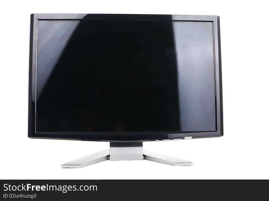 Personal computer isolated on the white background